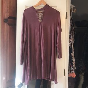 ENTRO LONG SLEEVE DRESS